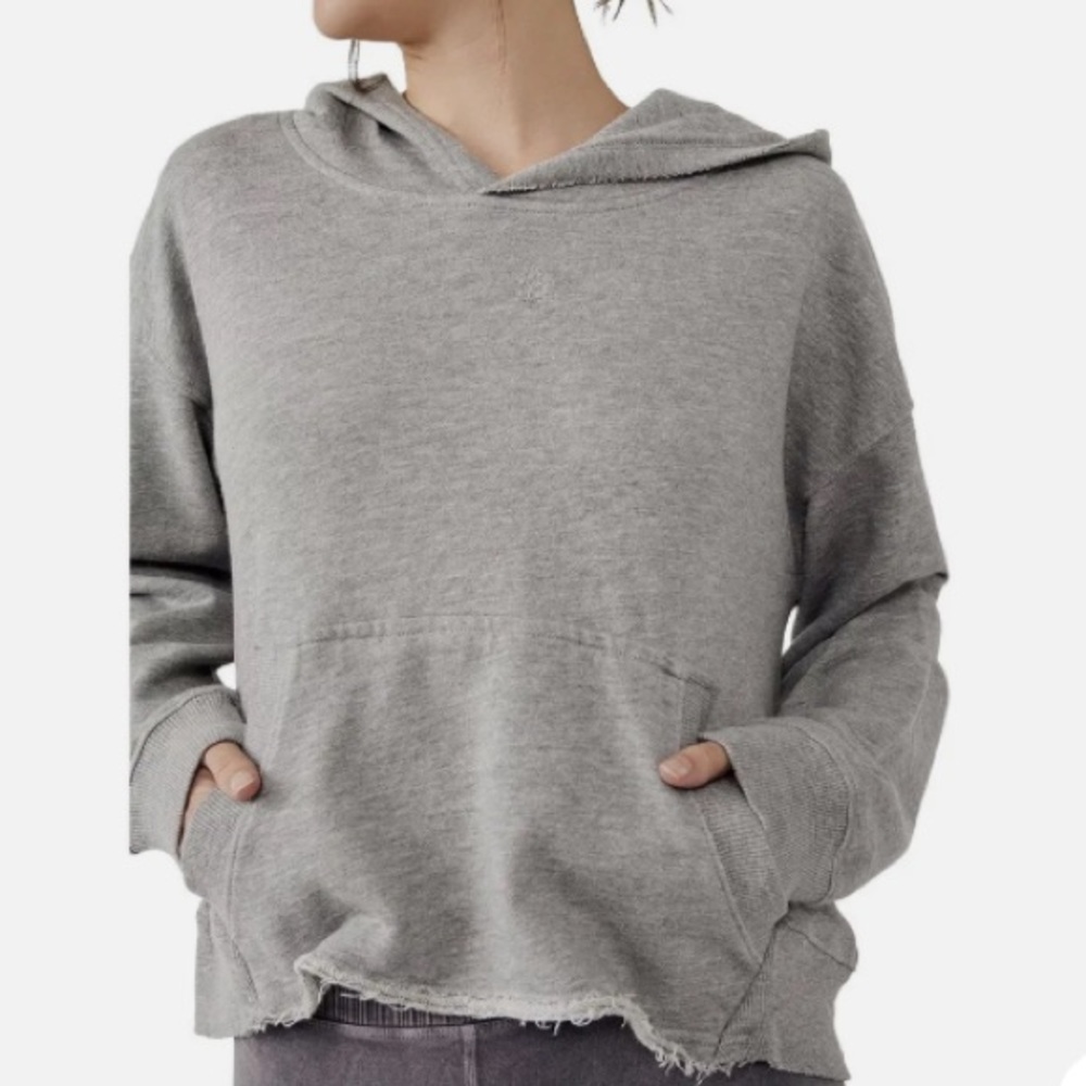 NEW Free People Movement All Sport Sweat in Heather Grey